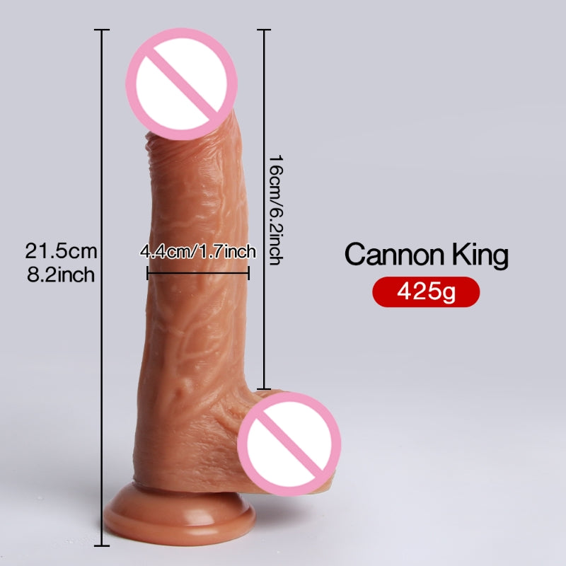 Gun King Electric Simulation Dildo | Red Room Fantasies