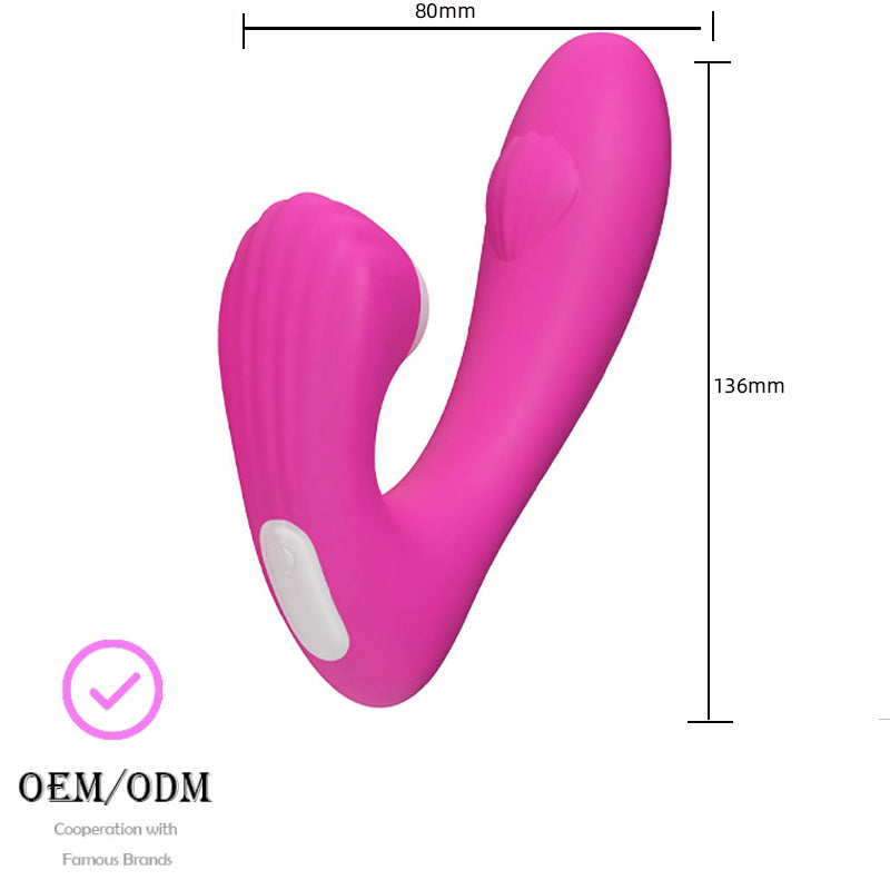 Multi Frequency V-Shape Sucking Sensation Vibrator | Red Room Fantasies