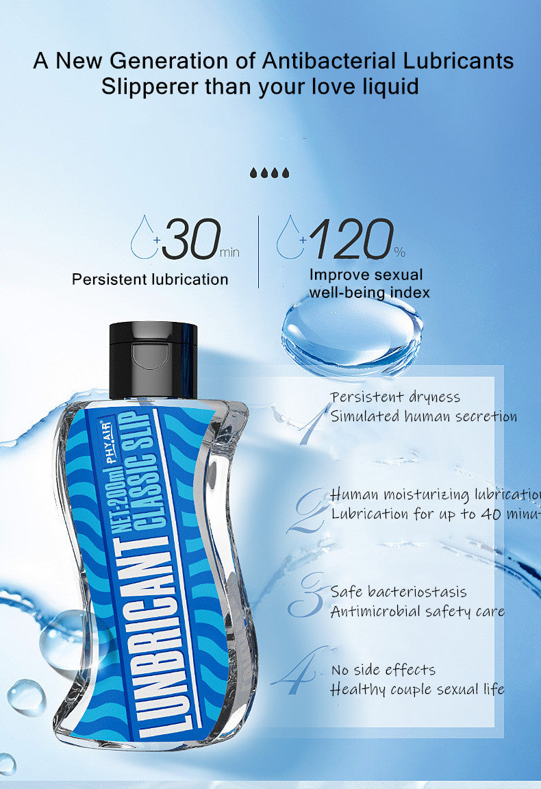 Classic Slip Lubricant - Cooling (Blue Bottle) | Red Room Fantasies