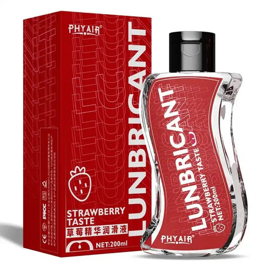 Strawberry Taste Lubricant (Red Bottle) | Red Room Fantasies