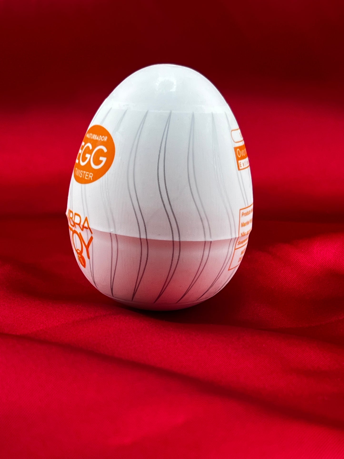 Textured Masturbation Egg (Orange) | Red Room Fantasies